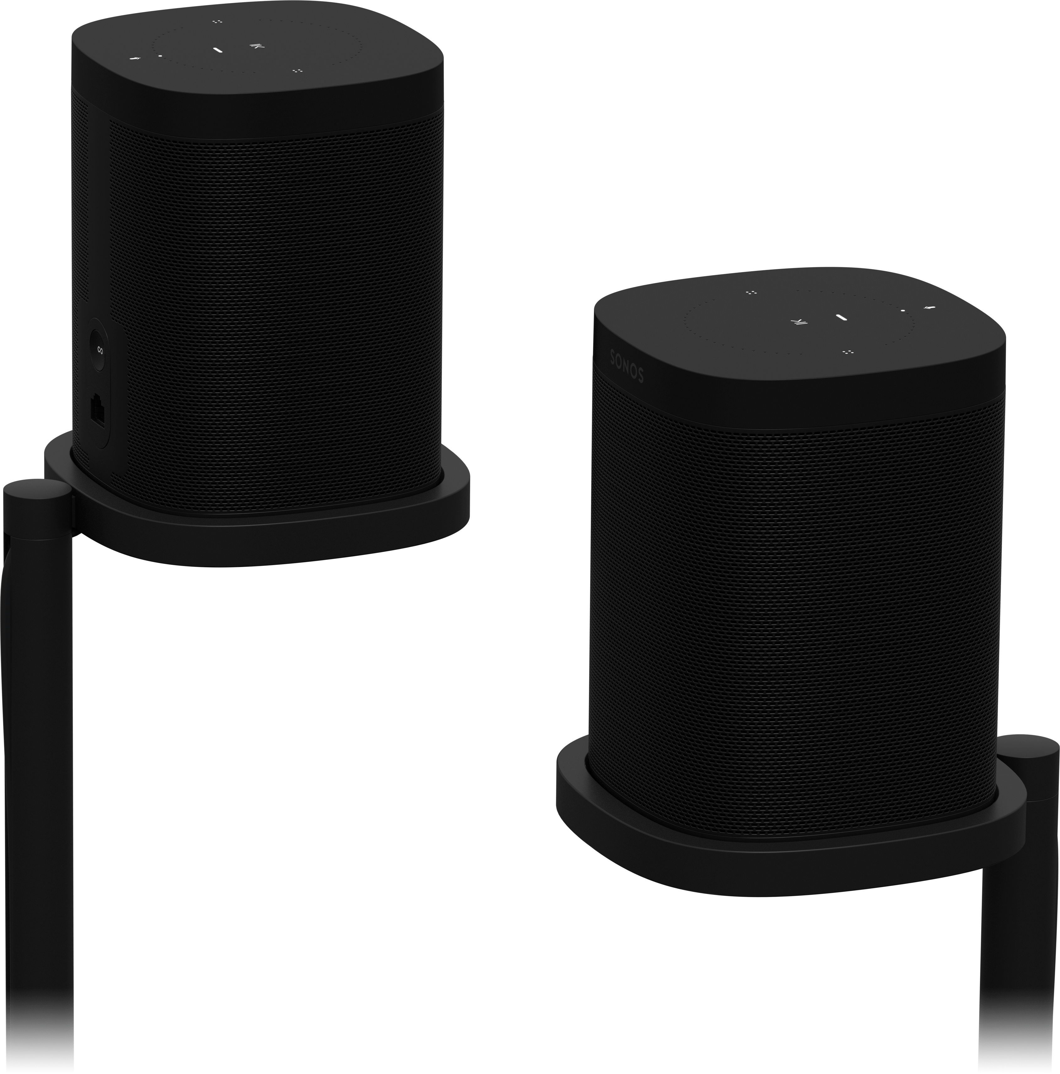 Sonos-kaiutinteline Onelle ja Play:1:lle | Sonos - Musta